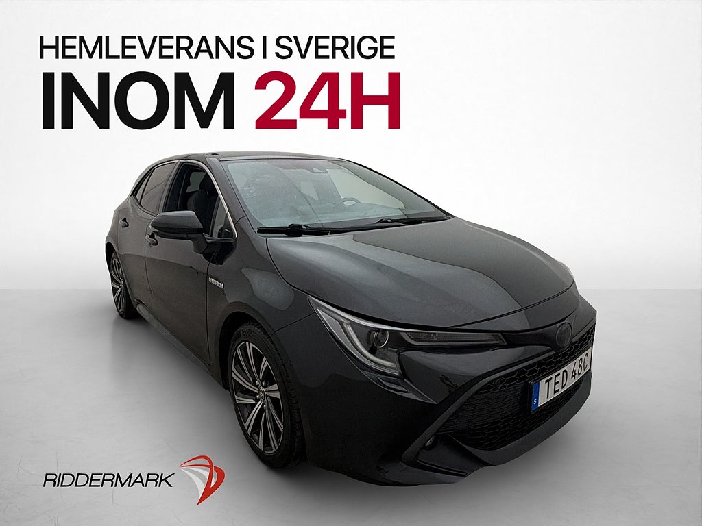 Toyota Corolla Hybrid Style Kamera Halvskinn Adaptiv farth.