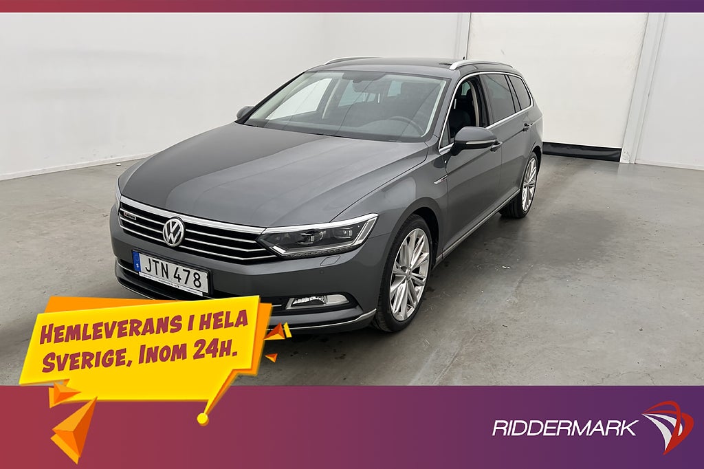 Volkswagen Passat TDI 4M GTS Värmare Cockpit Dragkrok Kamera