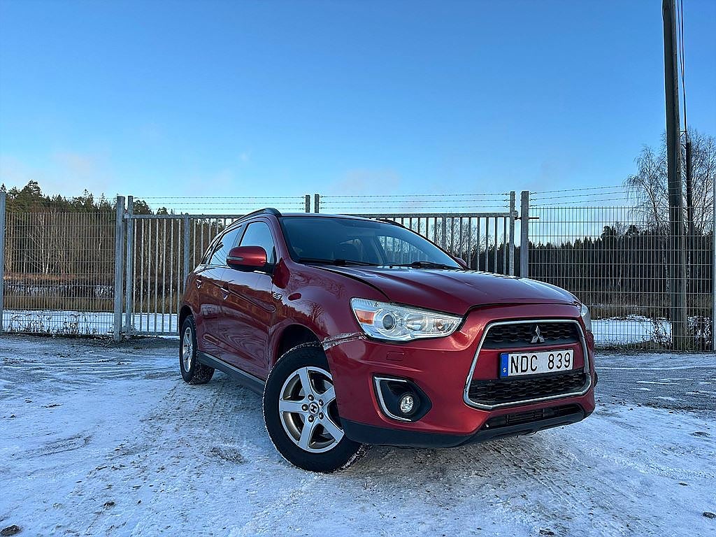 Mitsubishi ASX 1.8 Di-D Facelift 116hk Comfort Dragkrok