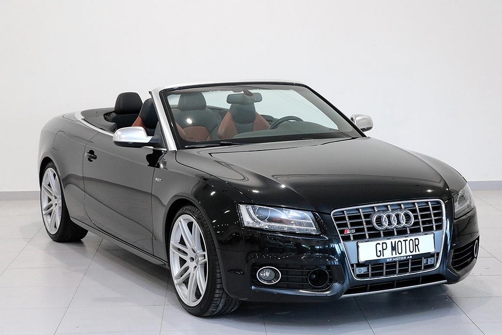 Audi S5 3.0T 333hk Cabriolet / B&O / Dragkrok / Keyless / 