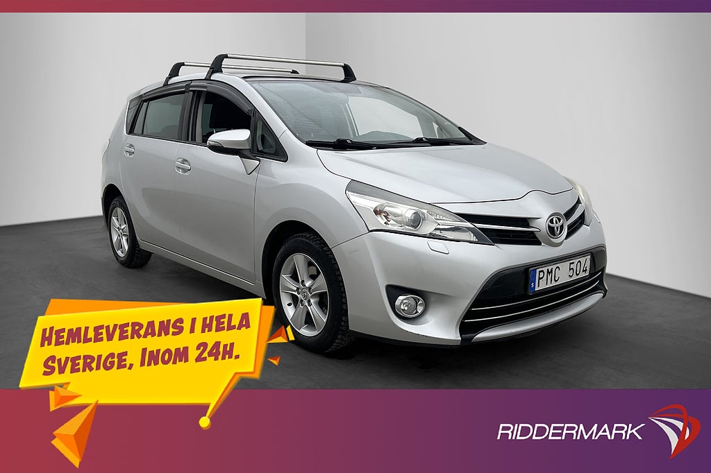 Toyota Verso 2.0 D-4D 7 Sits Pano Kamera Navi Bluetooth