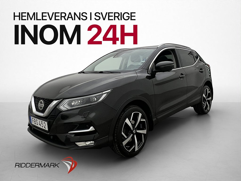 Nissan Qashqai 110hk Tekna 360°Kamera Panoramatak Bluetooth
