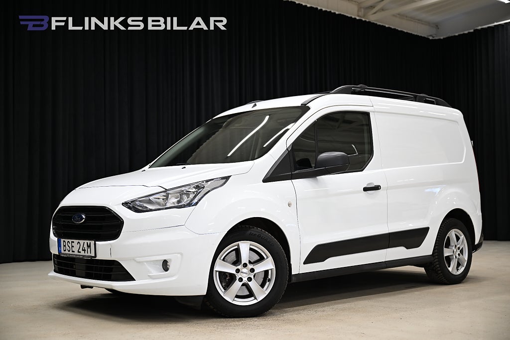 Ford transit Connect 100HK L2|Inredd|Drag|Värmare|Backkamera|Lågmil
