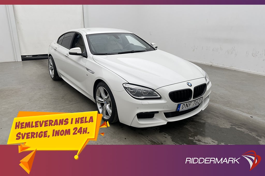 BMW 640 I Coupé 320hk M Sport HiFi Navi Kamera Elstolar
