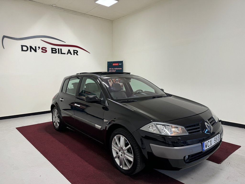 Renault Mégane 5-dörrar 2.0 135 hk Euro 4