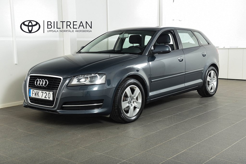 Audi A3 Sportback 1.6 TDI Attraction Comfort Dragkrok 