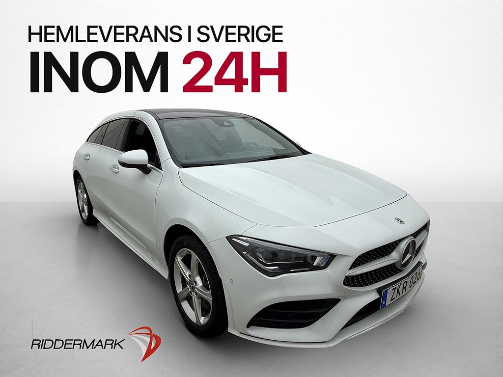 Mercedes-Benz CLA250 e 218hk AMG Widescreen Kamera Värm MOMS