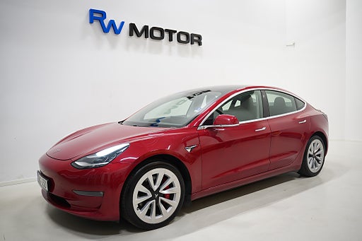 Tesla Model 3 Performance AWD 513hk Backkamera / Panorama / En Ägare