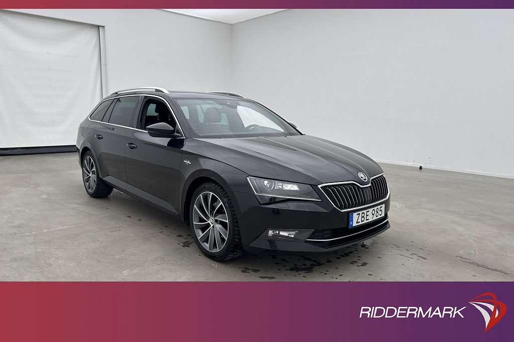 Skoda Superb 2.0 TDI 190hk 4x4 L&K D-Värm Pano B-Kamera Navi