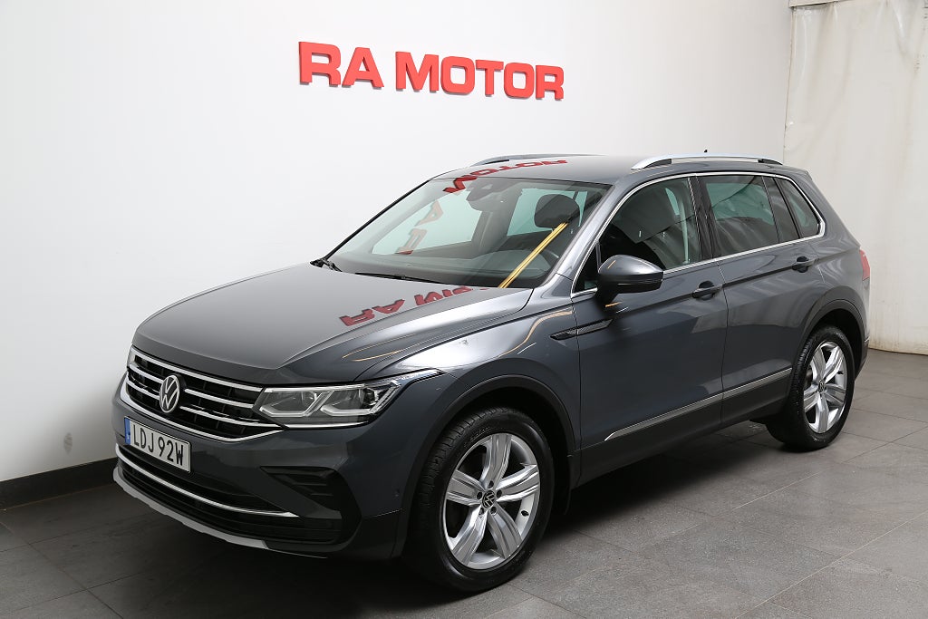 Volkswagen Tiguan 2,0 TDI 200hk 4Motion Elegance DSG Värmare Drag Leasbar 2021