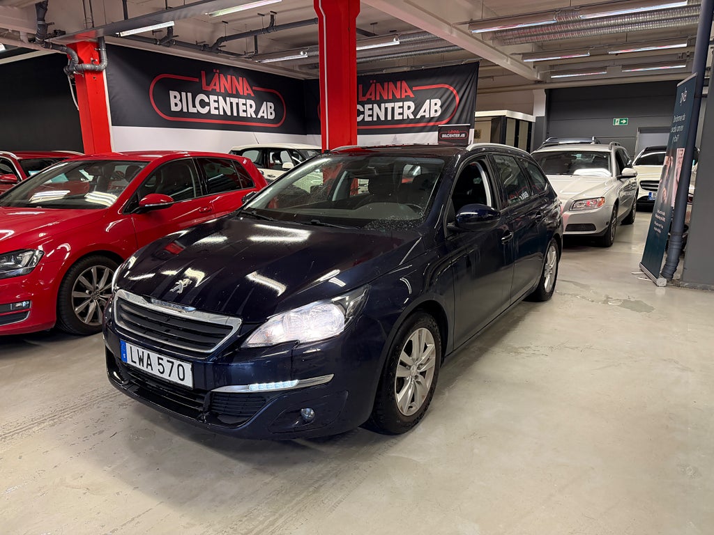 Peugeot 308 sw 1.2 PureTech 2 ägare Drag PDC Pano Navi Kamrem bytt SoV