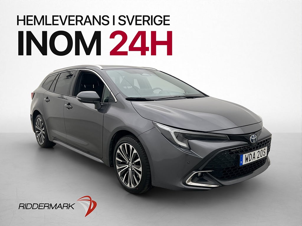 Toyota Corolla Touring Hybrid Kamera Navi Halvskinn Rattvärm