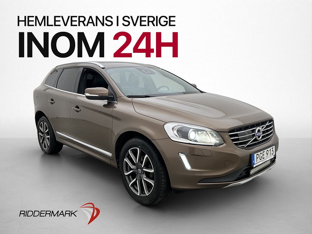 Volvo XC60 D4 AWD Classic Summum VOC Pano Värm Kamera Navi