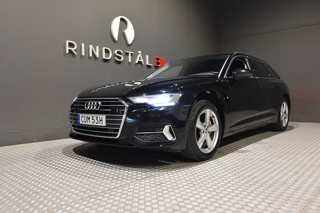 Audi A6 Avant 40 TDI 204 HK AUT Q SPORT D-VÄRM DRAG PDC 18"