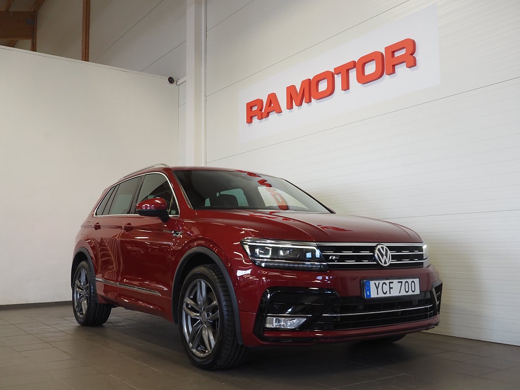 Volkswagen Tiguan TDI 190hk 4M R-Line |D-värm|Drag|Cockpit| 2017