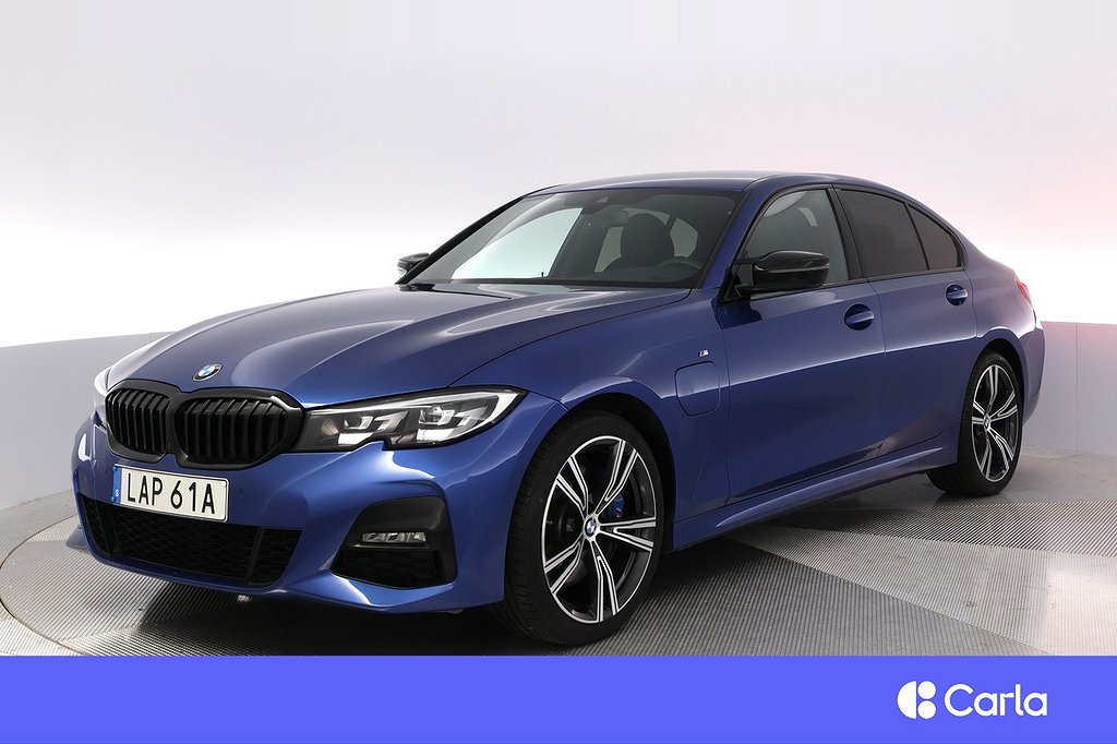 BMW 330e Sedan M-sport Läder Elstol PDC Navi V-Hjul