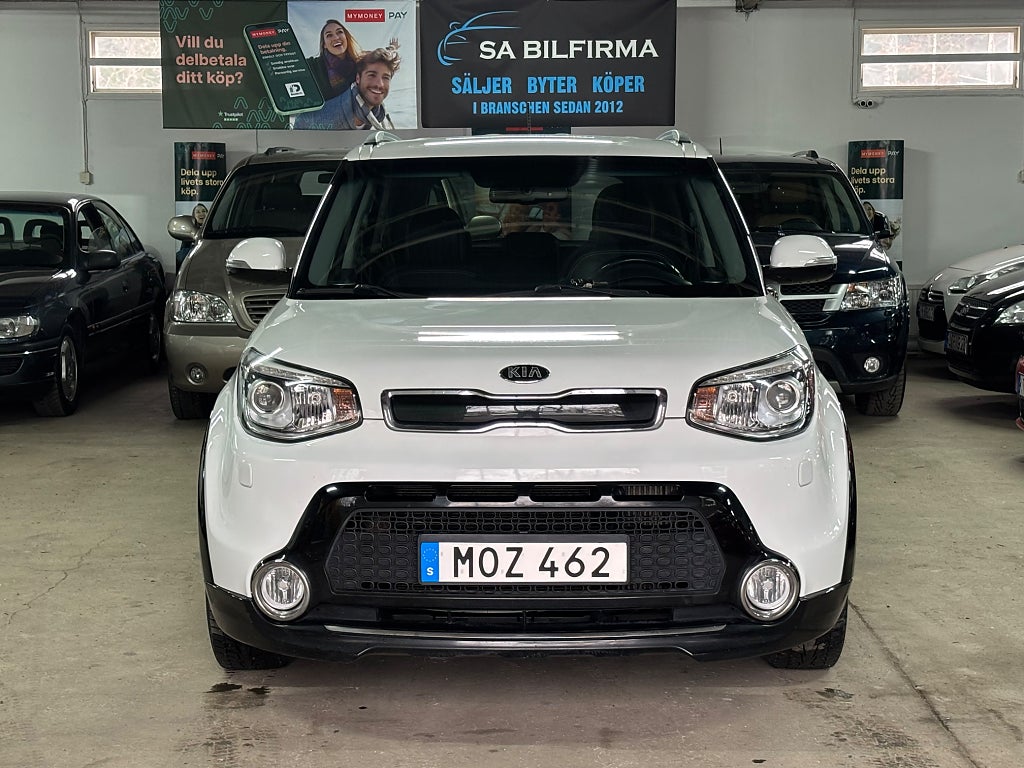 Kia Soul 1.6 CRDi DCT GLS Auto Välvårdad Drag Bakkamera Euro 6
