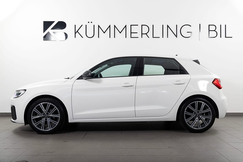 Audi A1 Sportback 30 TFSI S Tronic 110hk Cockpit/Carplay