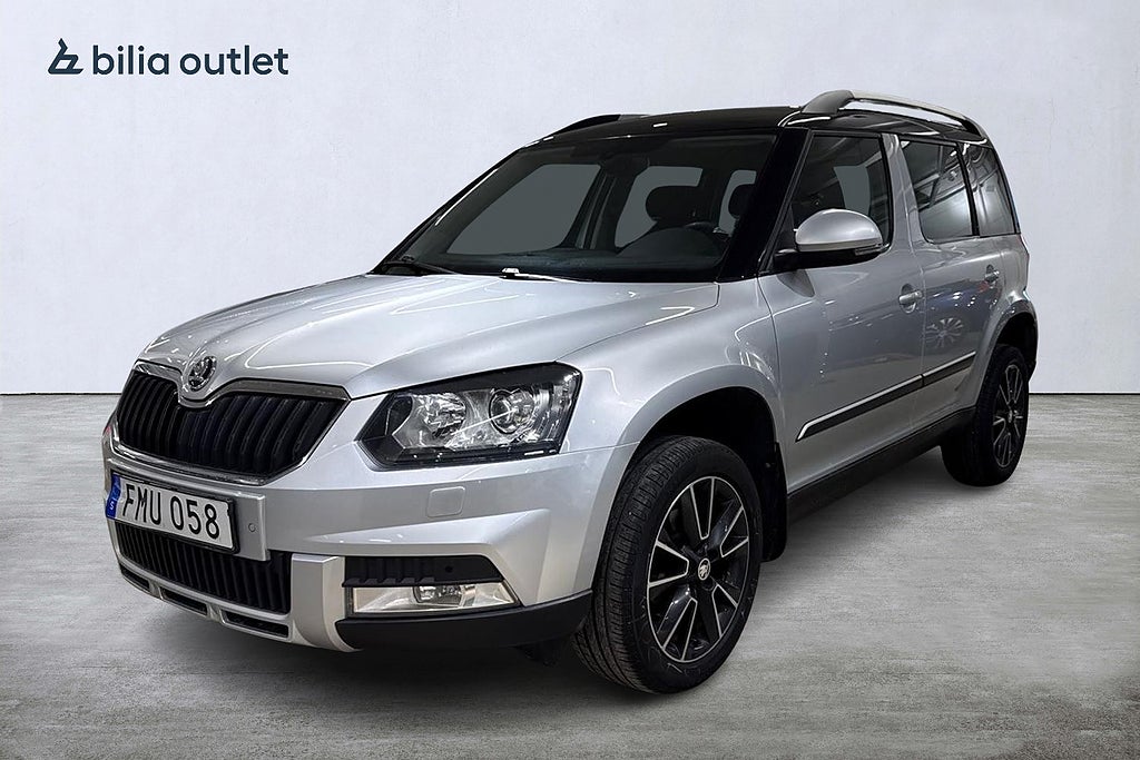 Skoda Yeti Outdoor 1.4 TSI 4x4 / 1-ägare / Värmare / B-Kam / Drag 