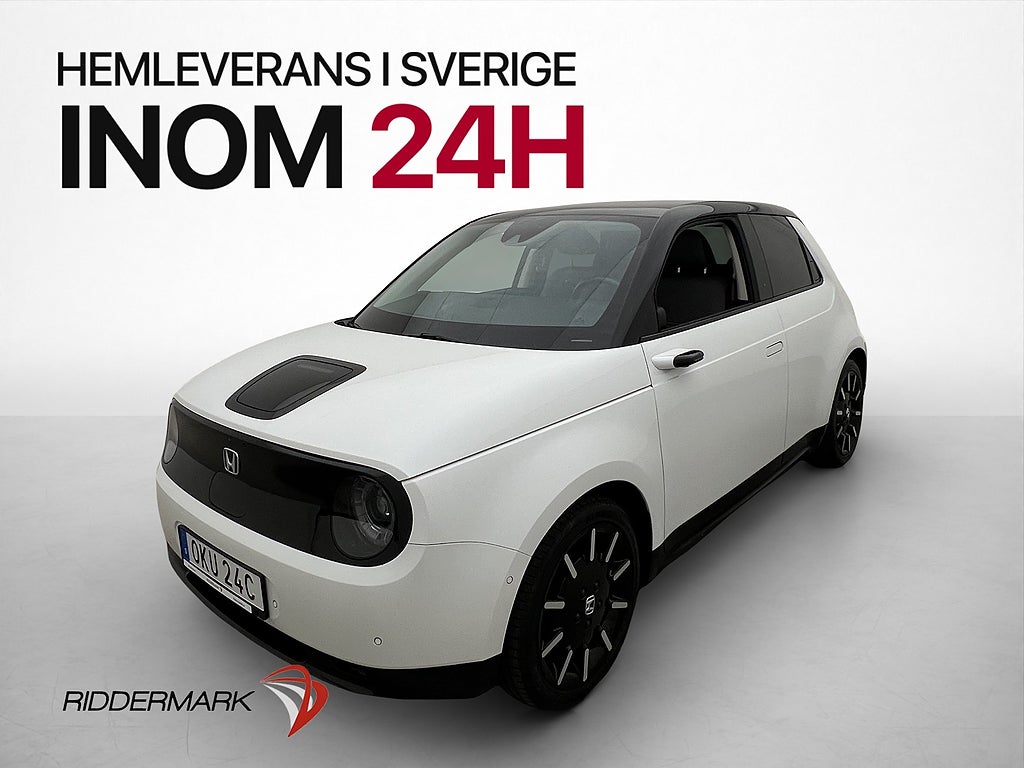 Honda E 35.5 kWh 154hk Glastak 360° kamera Rattvärme Navi