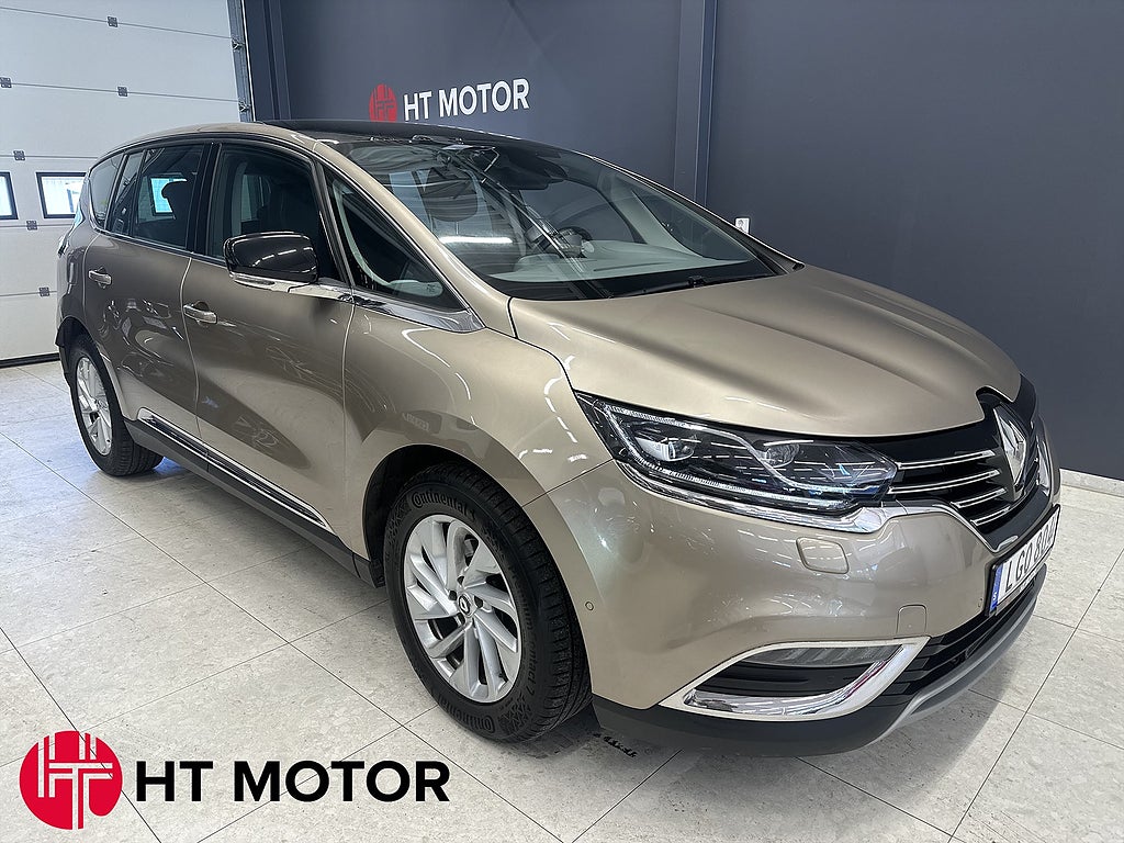 Renault Espace 1.6 dCi EDC, 160hk,/Drag/Pano/7-sits/Nav