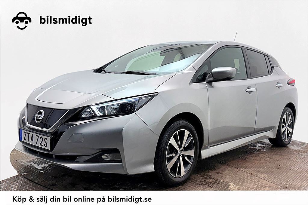 Nissan Leaf 40 kWh Acenta Navi Kamera Värmepump MOMS 150hk
