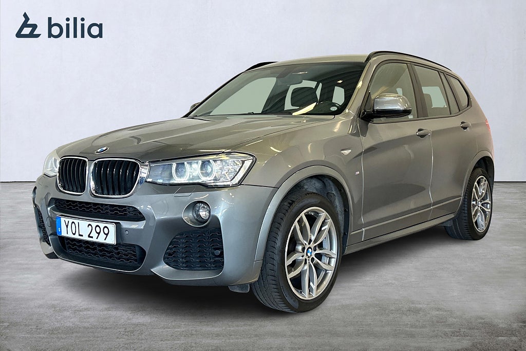 BMW X3 xDrive20d M Sport/Värmare/Drag/HiFi/Navi/B-Kamera
