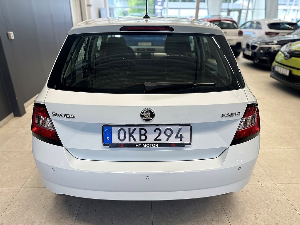 Skoda Fabia 1.2 TSI 90HK Motorvärm/Lågamil