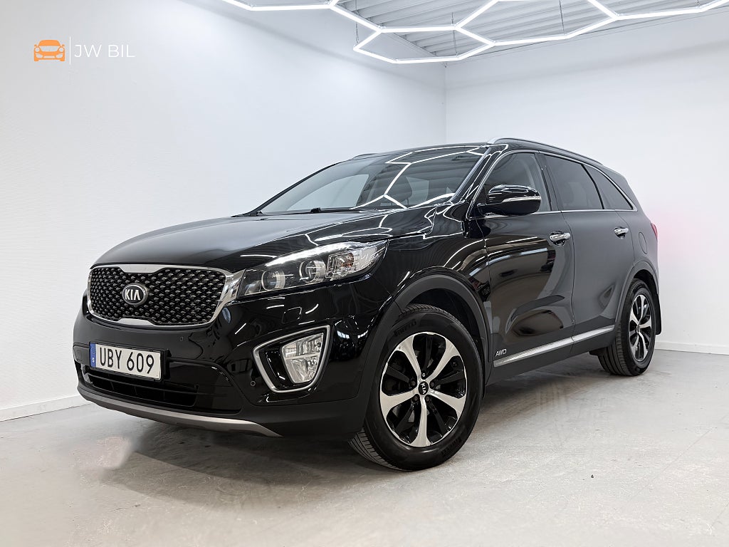 Kia Sorento 2.2 CRDi AWD 7-Sits Drag M-Värm Navi B-Kamera Rattvärme