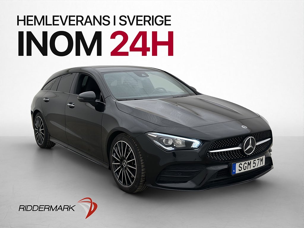 Mercedes-Benz CLA 200 d SB AMG Widescreen D-Värm Kamera Drag