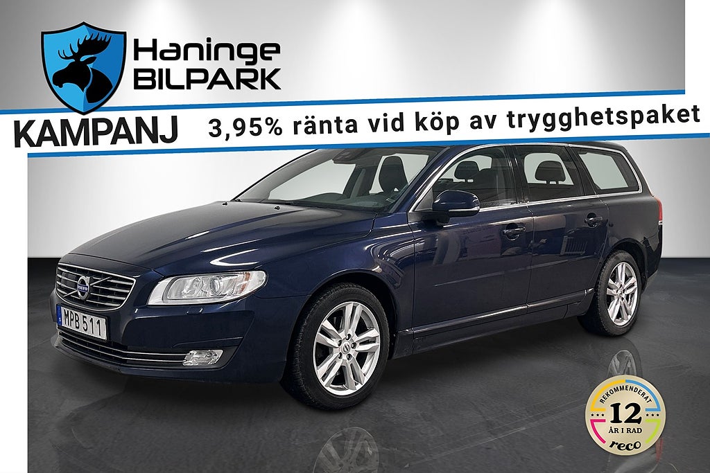 Volvo V70 D4 Momentum Business /DRAG /VOC /BLIS /RATTVÄRME