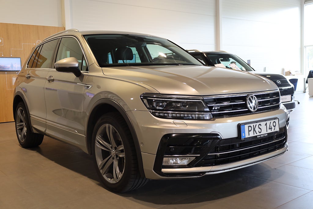 Volkswagen Tiguan 2.0 TDI AUT 4Motion R-Line Massage Drag Värmare Kamera 2017