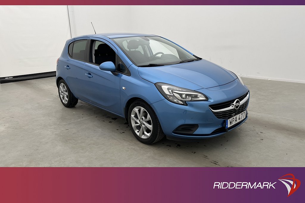 Opel Corsa 1.4 90hk Enjoy Kamera Sensorer Välservad