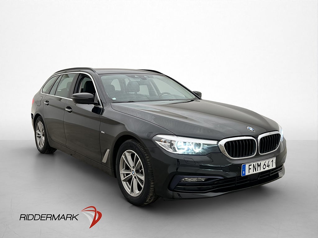 BMW 520d 190hk Sport line Kamera Värmare Navi Rattvärme
