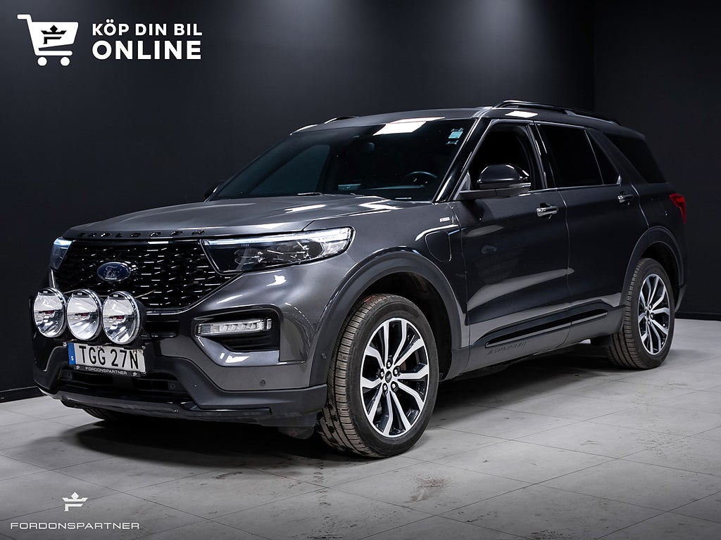 Ford Explorer Plug-In Hybrid ST LINE PANORAMA 7-SITS DRAG LEASEBAR 