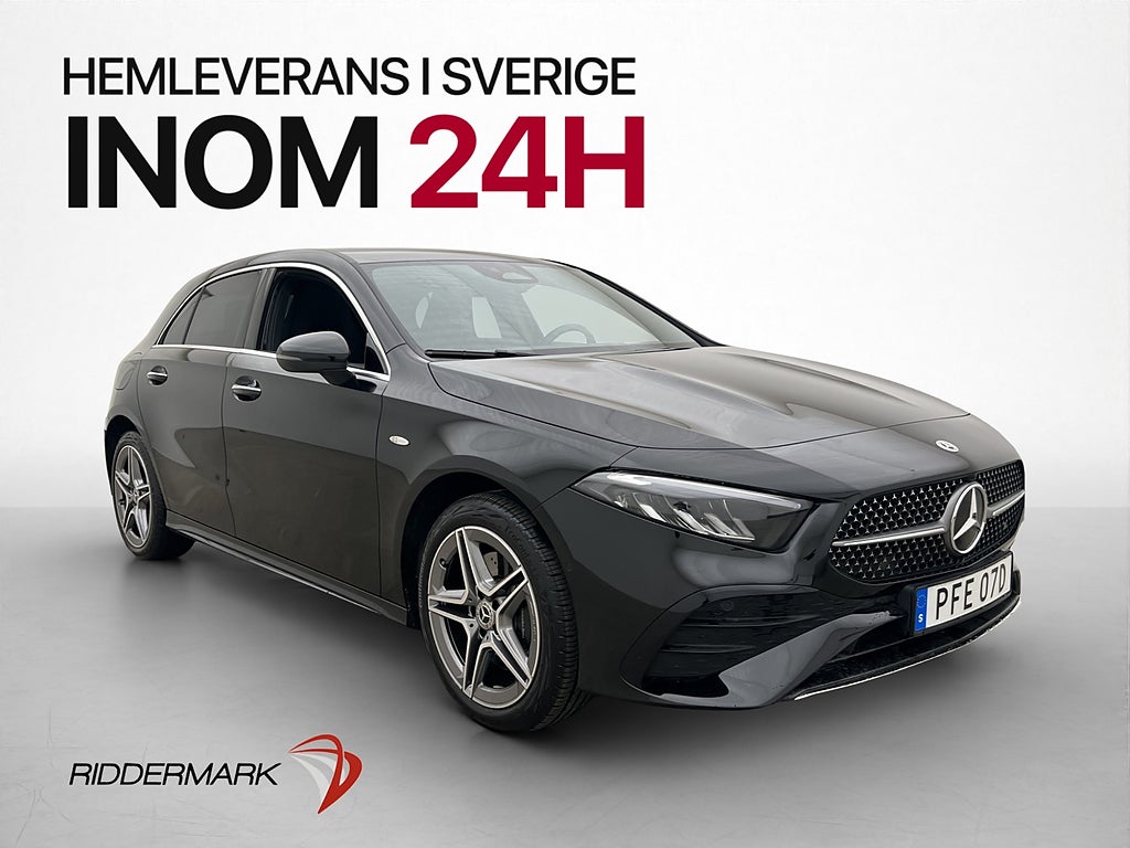 Mercedes-Benz A 250 e 218hk AMG Widescreen Kamera Drag MOMS