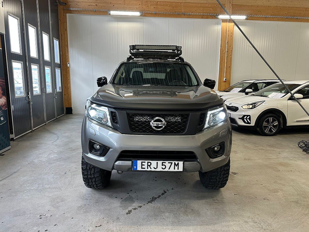 Nissan Navara 2.3dCi AUT 4WD D-HYTT EU6 DRAG LÄDER NAVI TREK