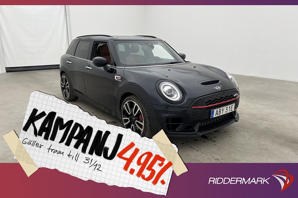 MINI Clubman John Cooper Works ALL4 306hk Maxim 4,95% Ränta