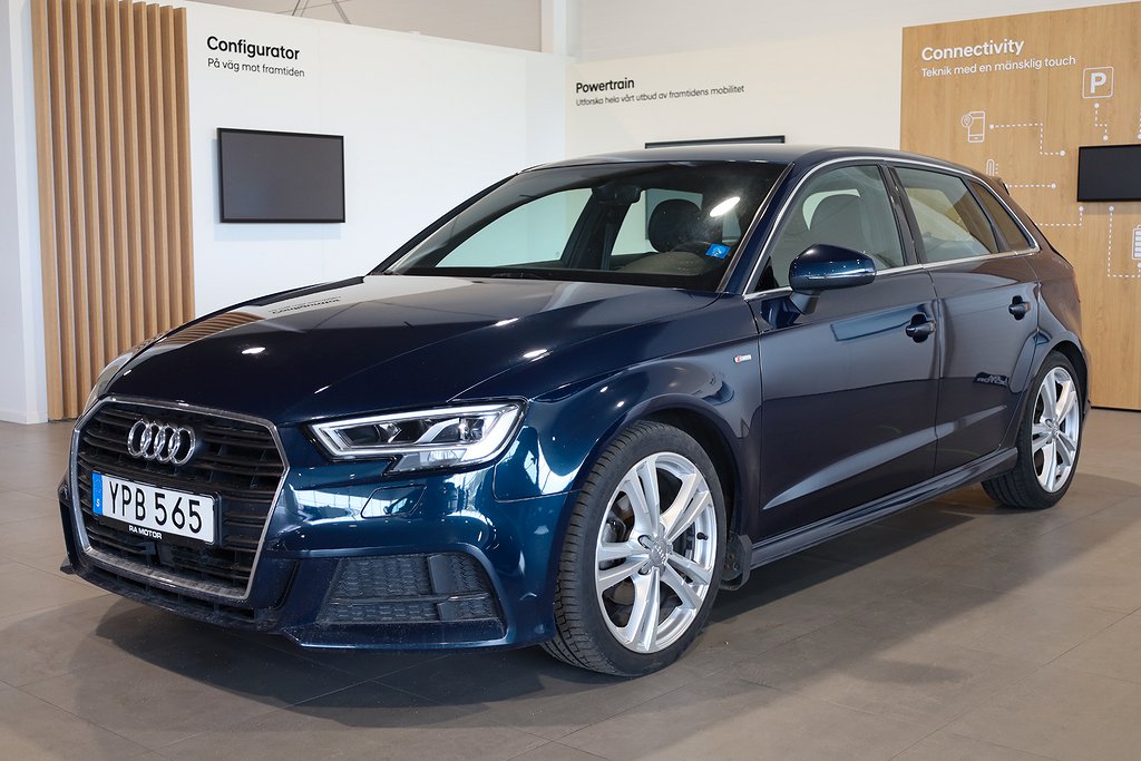 Audi A3 1,5 TFSI 150hk S-Line Sportback 2018