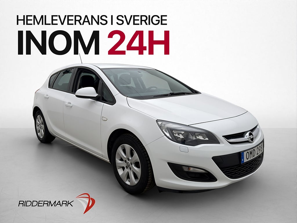 Opel Astra 1.4 Turbo 140hk Enjoy Värmare Sensorer Rattvärme