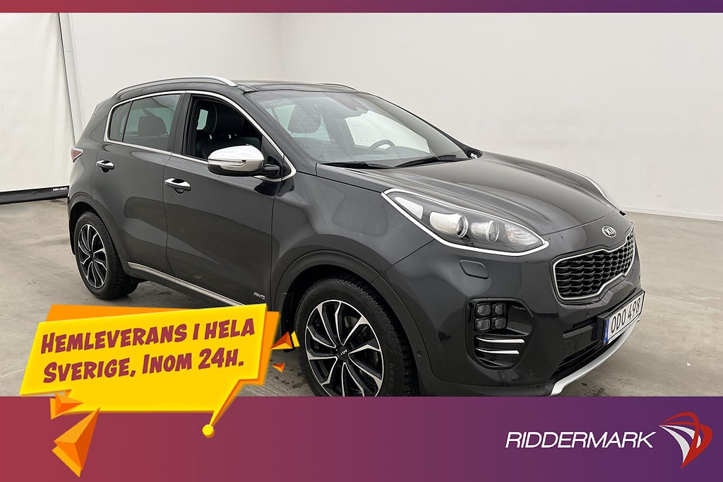 Kia Sportage 2.0 CRDi AWD GT-Line M-Värm Pano JBL Skinn Navi