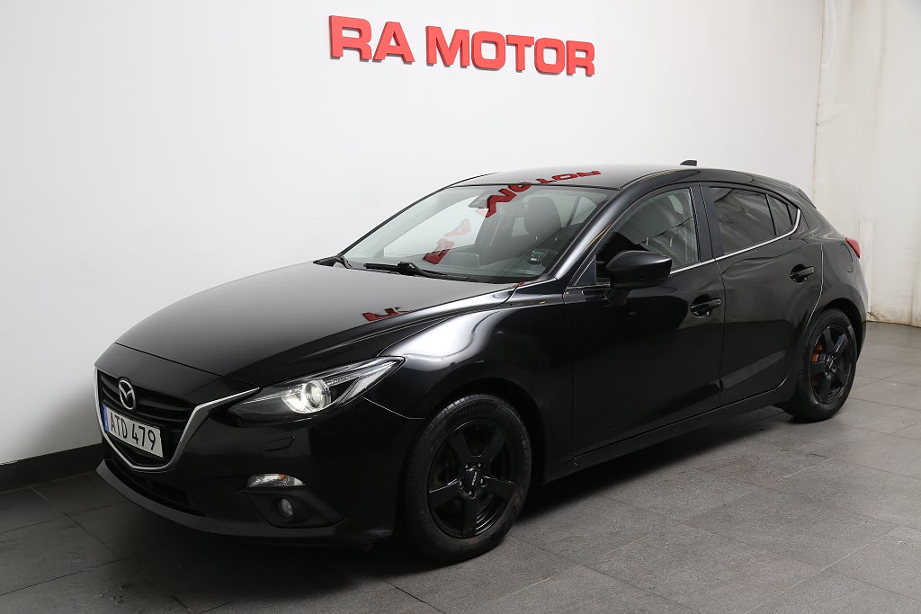 Mazda 3 Sport 2,0 SKYACTIV-G 120hk Aut 5D Vision Navi 2014