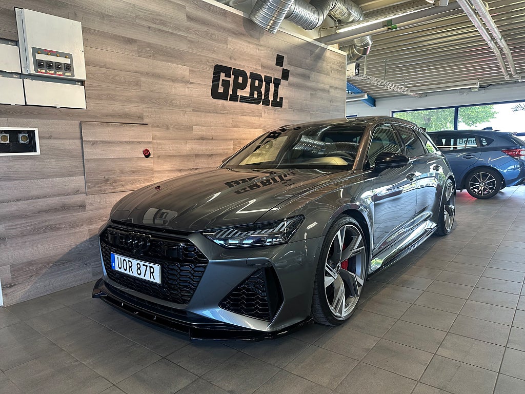 Audi RS6 | RS Design | Panorama | B&O | 360* | Svensksåld 