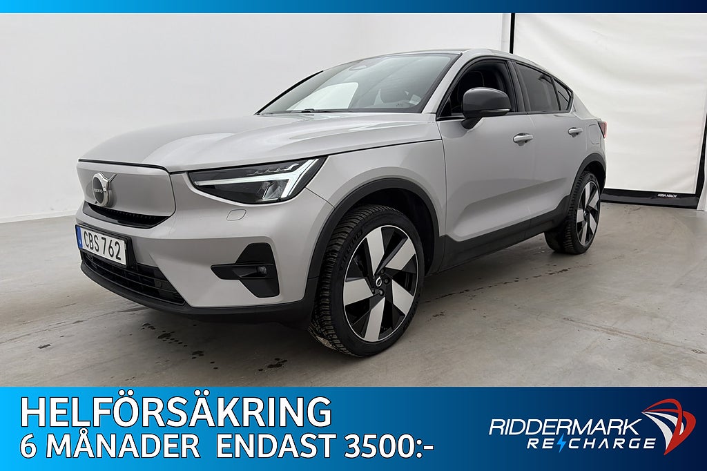 Volvo C40 Recharge Twin motor Plus Värmare Pano Drag Kamera
