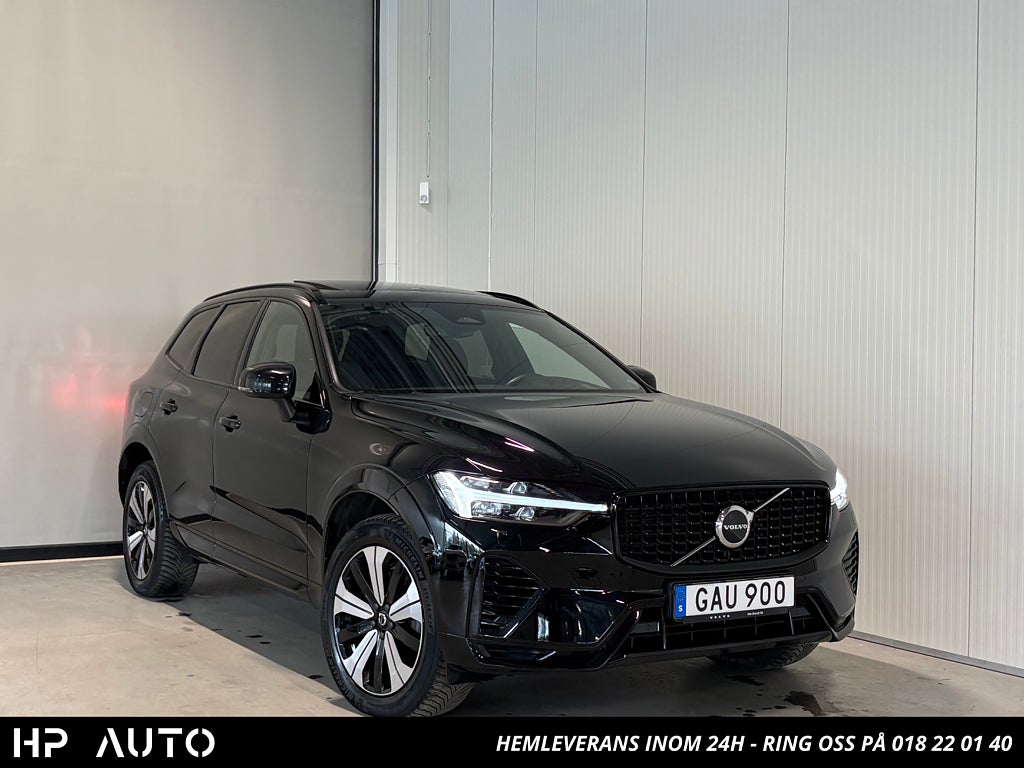 Volvo XC60 T8 Recharge AWD R-Design Pano Google H&K Dragkrok Voc