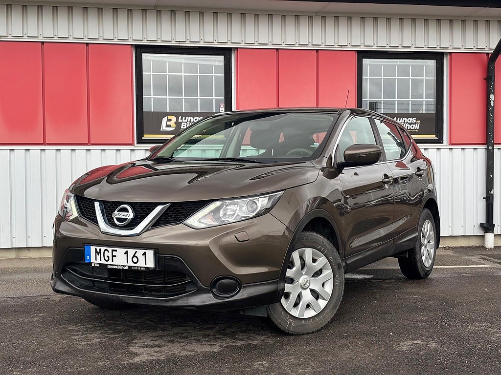 Nissan Qashqai 1.2 DIG-T Visia Euro 6/Fullservice historik/1 Brukare