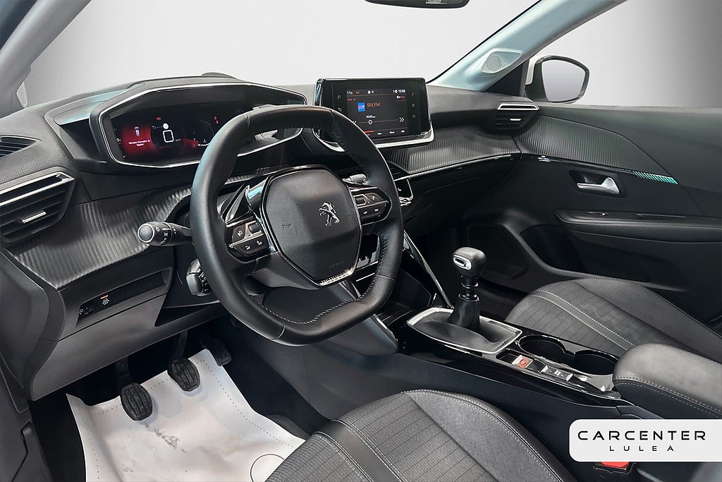 Peugeot 208 1.2 PureTech 100Hk Allure Kamera/CarPlay/Cockpit/SOS