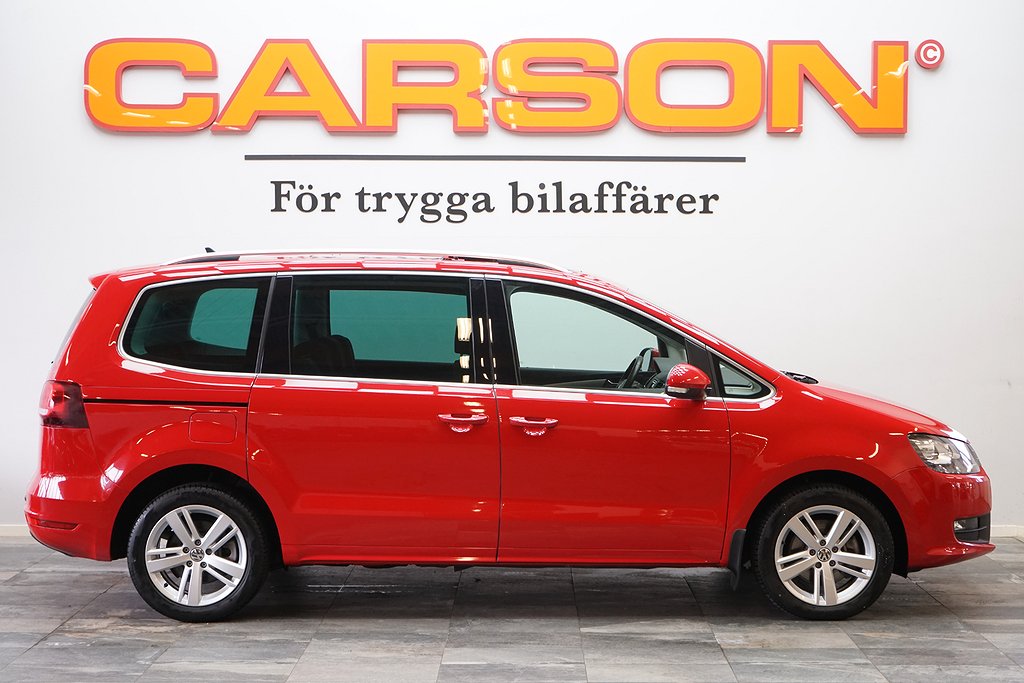 Volkswagen Sharan 2.0 TDI Aut Panorama Värmare 7-sits Drag 2.0 TDI Aut Panorama Värmare 7-sits Drag