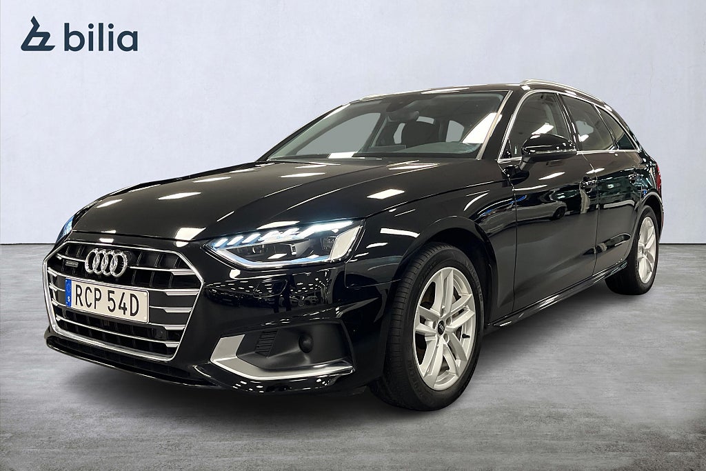 Audi A4 TDI quattro|Värmare|Adaptiv fart|Drag|Kamera|Advance