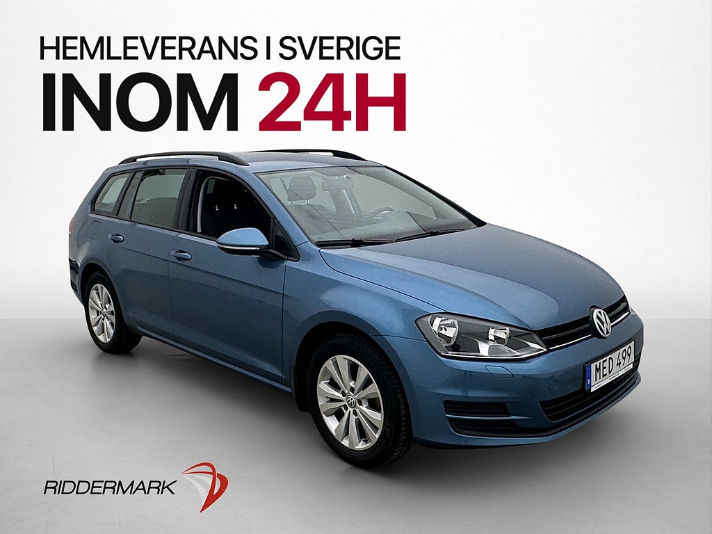 Volkswagen Golf SC Kamera Drag CarPlay 1 ÄGARE 110hk